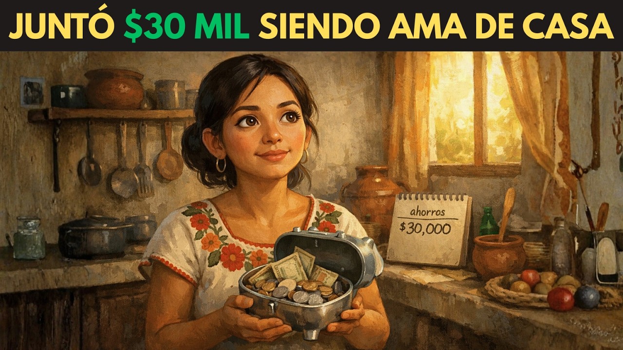 Cómo una AMA DE CASA usó los $20 Semanales y JUNTÓ $30 mil para la Remodelación de su Casa