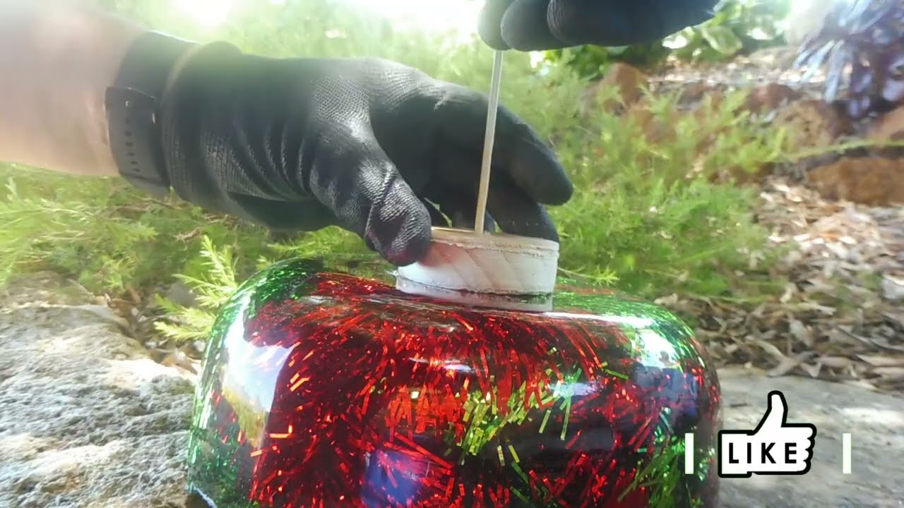Woodturning Resin & Tinsel