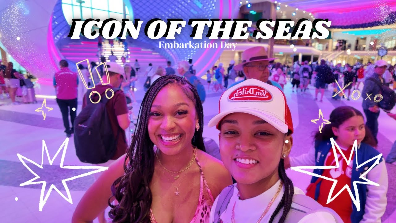 ICON OF THE SEAS: First Impressions on Embarkation Day!