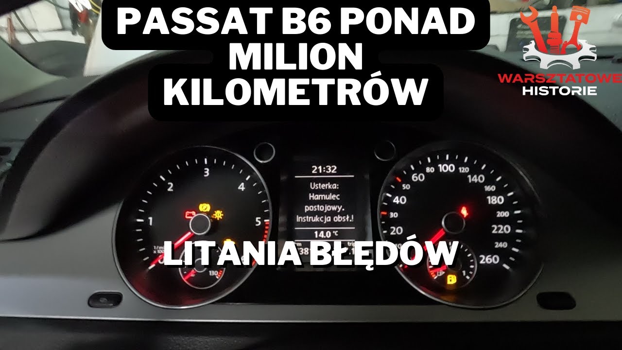 Passat b6 milion km za nim, kilka prac do wykonania  zabawa z hamulcem postojowym