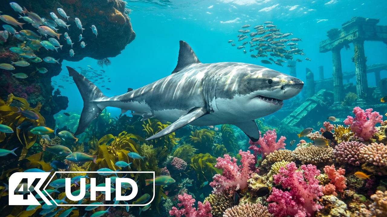 Подводный рай 4K Ultra HD 🌊 Красочная морская жизнь