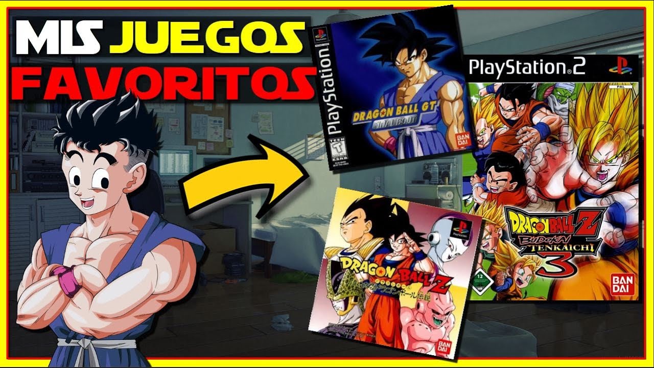 Mis juegos de DRAGON BALL FAVORITOS en la INFANCIA | Por ellos COMENCÉ mi CANAL