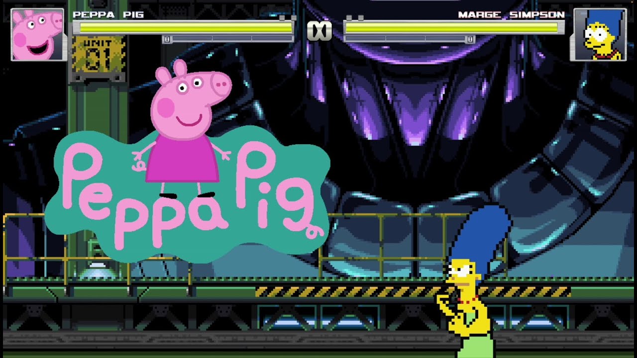 MARGE SIMPSON VS PEPPA PIG (MUDDY PUDDLES)