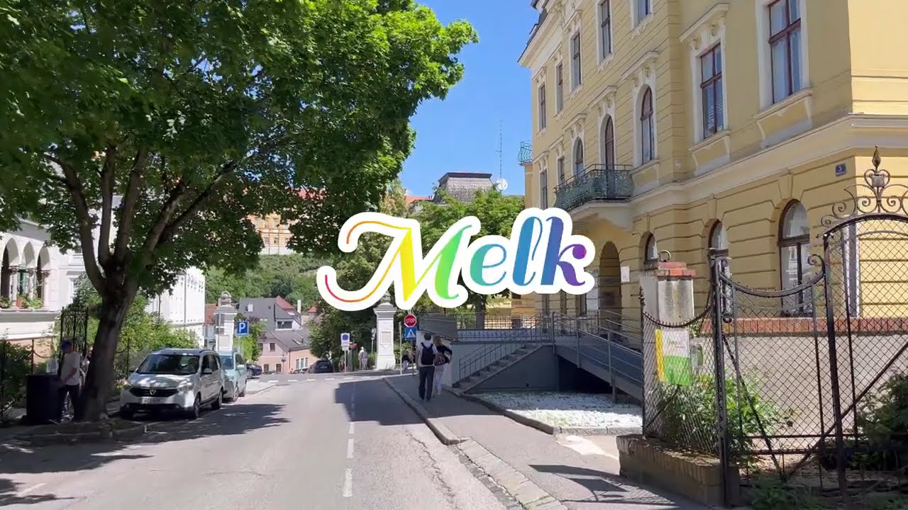 Walking tour in Melk, Austria