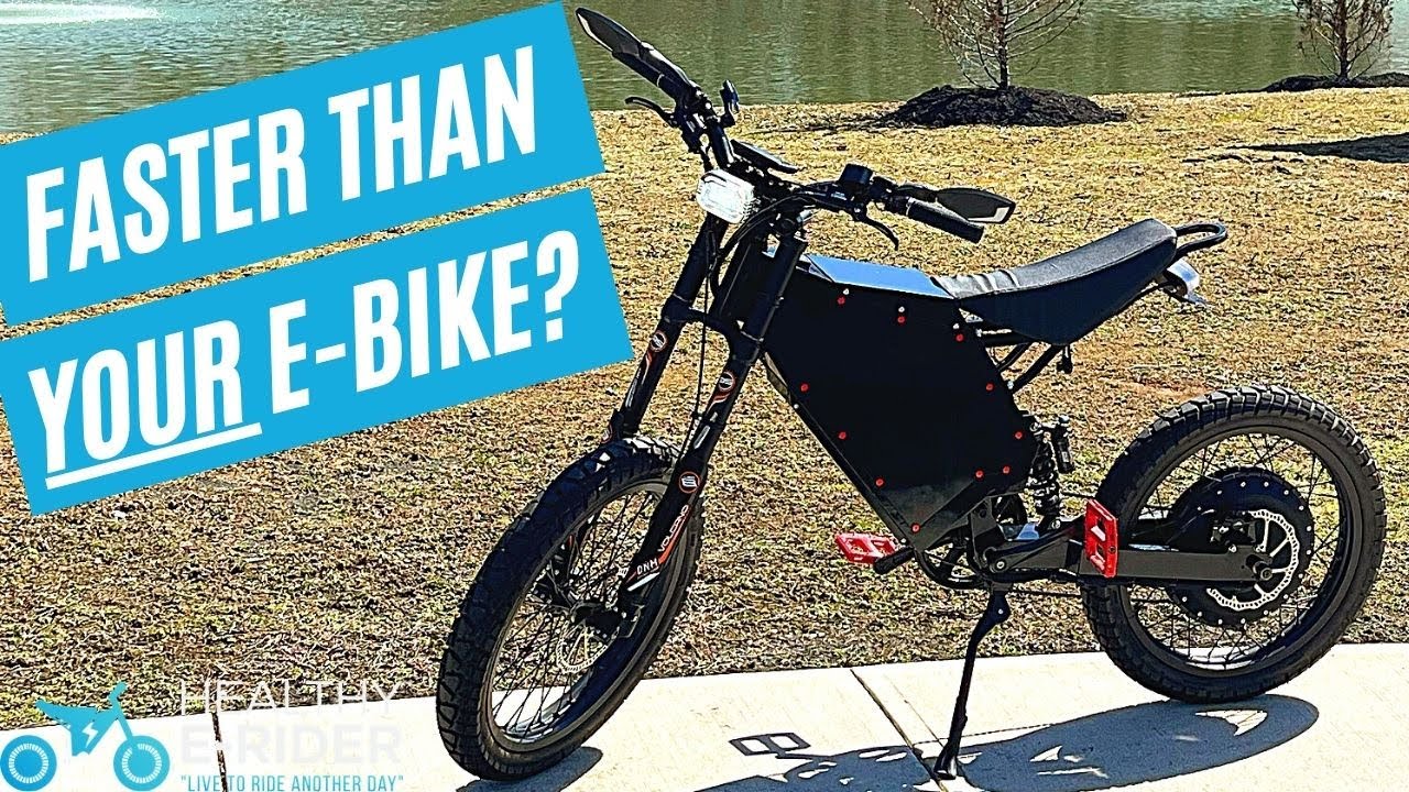 Brand New 15000 Watt Bomber E Bike - Fastest Stock Electric Bicycle in the World?