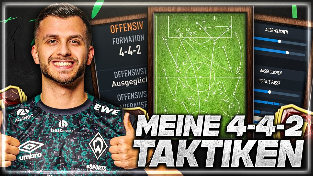 FIFA 23: MEINE NEUE 4-4-2 TAKTIK NACH DEM PATCH! MIT ANWEISUNGEN