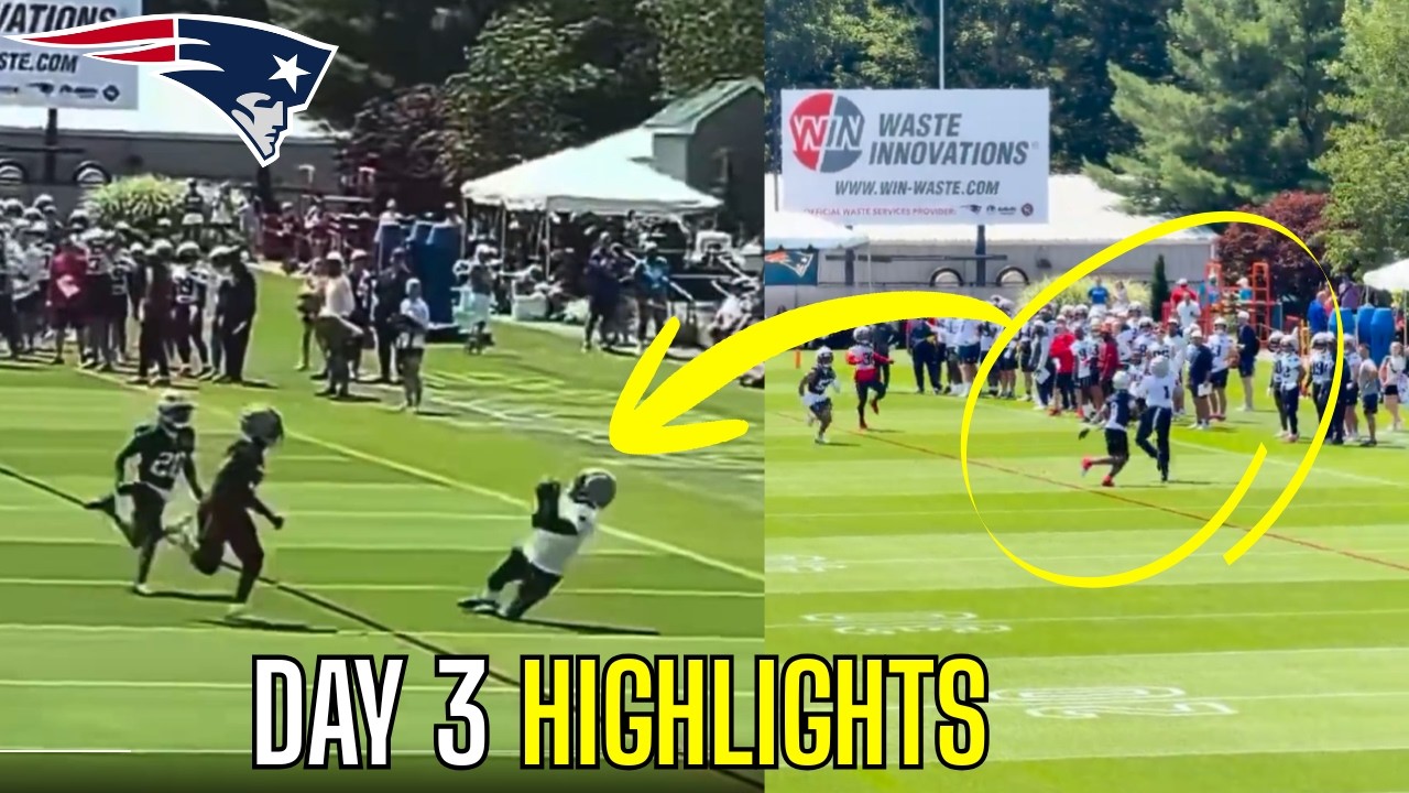 The New England Patriots Training Camp Is EYE OPENING... | Day 3 Highlights |