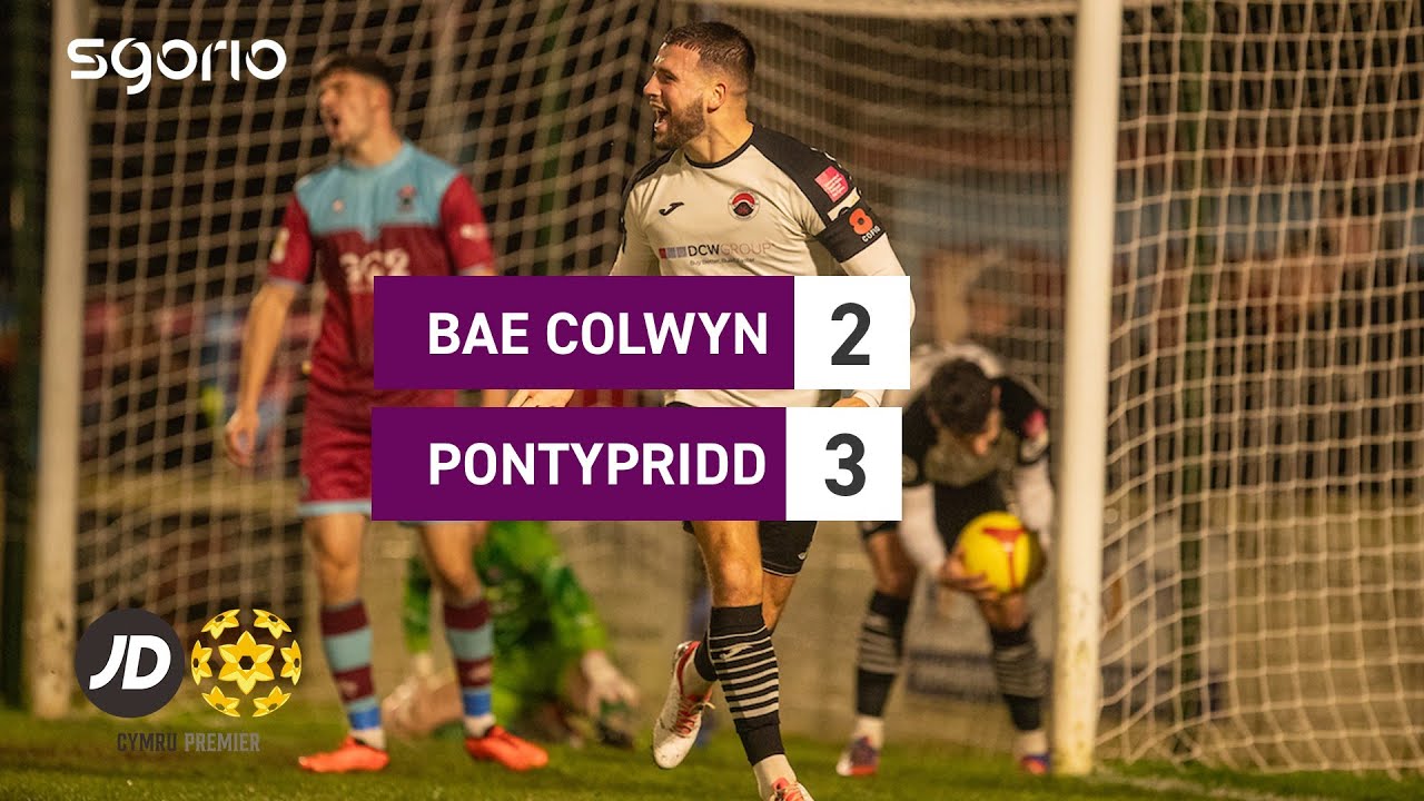 Uchafbwyntiau | Highlights: Bae Colwyn 2-3 Pontypridd | JD Cymru Premier