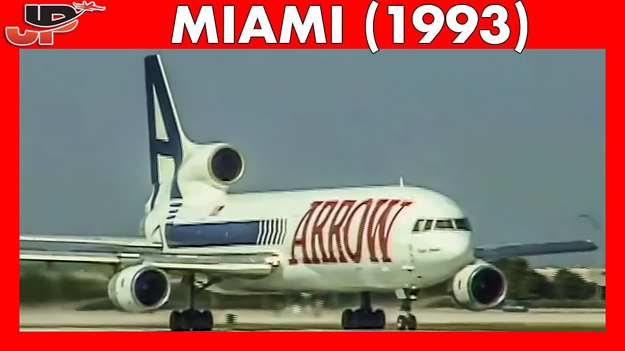 The Good Old Days Plane Spotting at MIAMI INTERNATIONAL (1993)