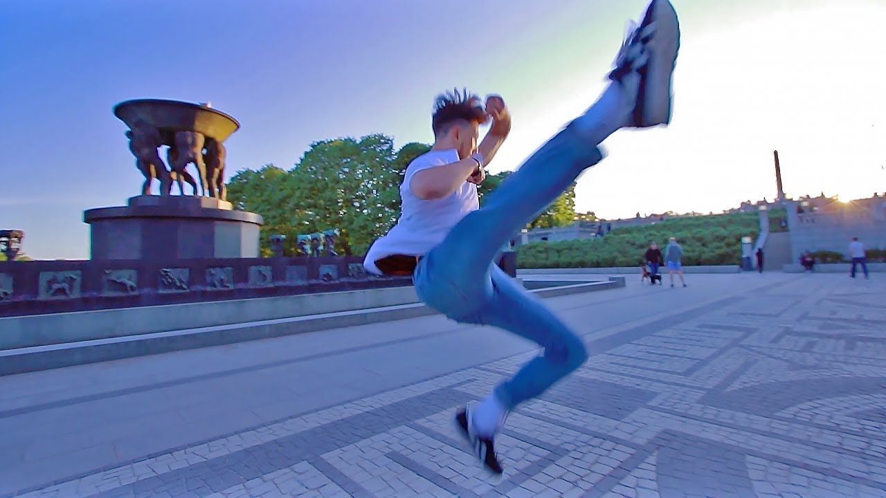 Showing OSLO Locals INSANE FLIPS!