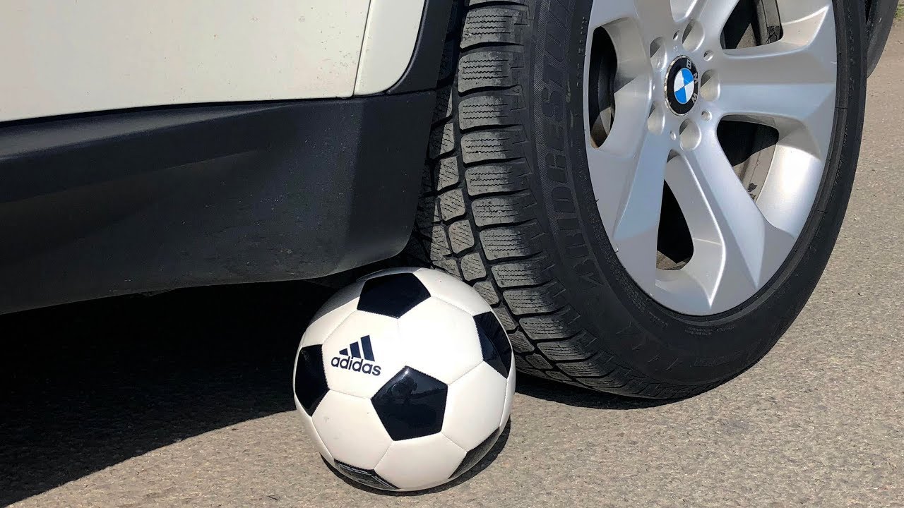 EXPERIMENT CAR vs SOCCER BALL