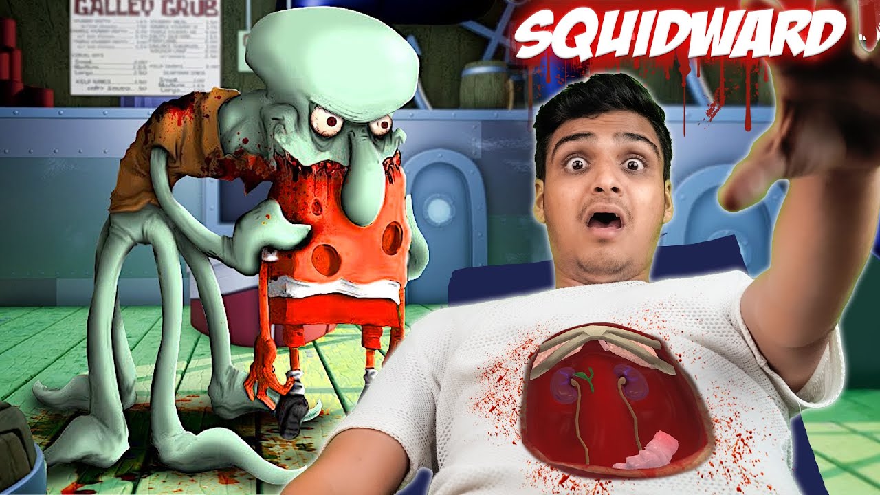 Wanted Criminal in My Home - SQUIDWARD
