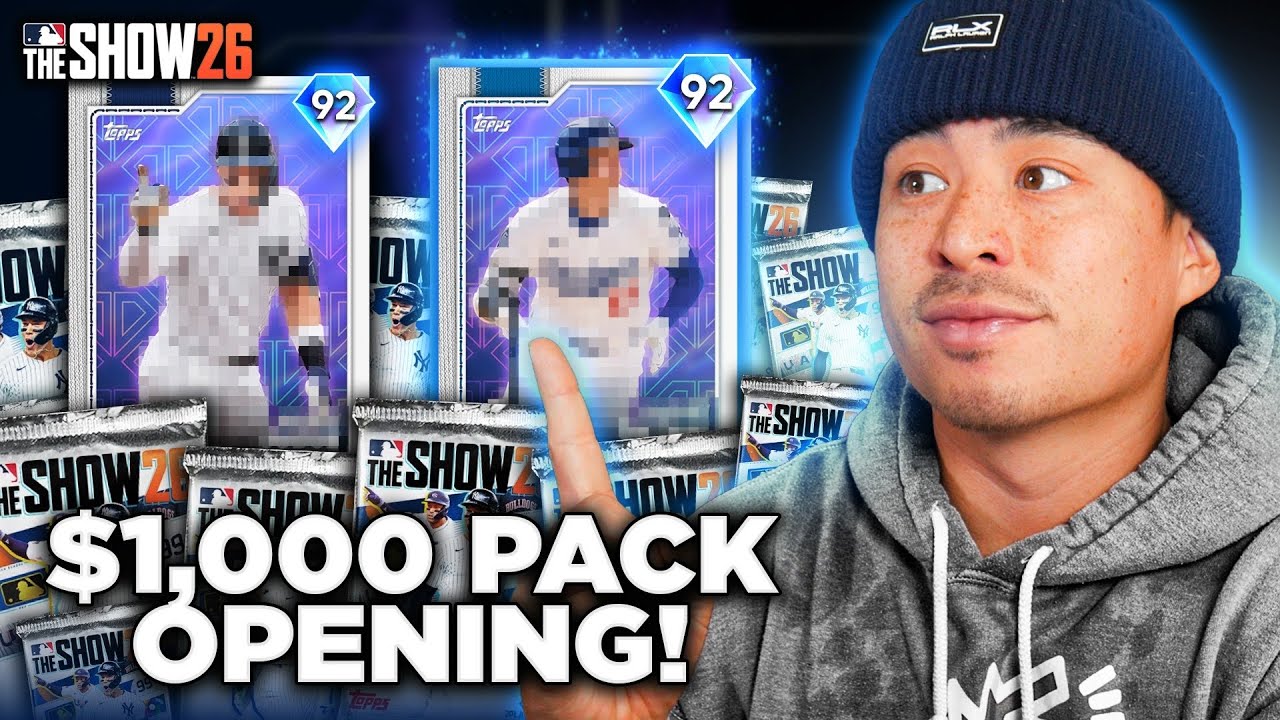 I Opened 500 Packs in MLB The Show 26! ($750 Pack Opening)