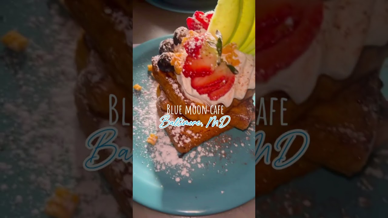 If you&rsquo;re from Baltimore or even if you&rsquo;re not you should definitely come to Blue Moon Cafe. #food