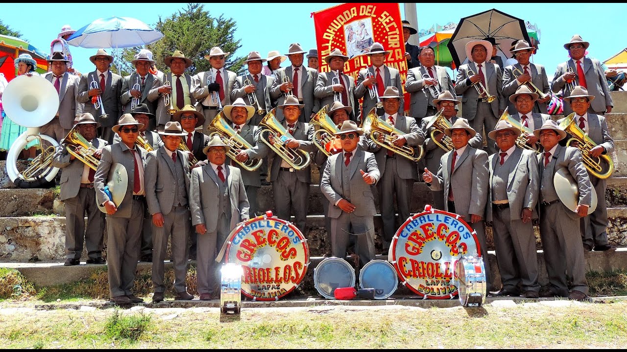 Mix Chutas 2014 - BANDA GRECOS CRIOLLOS DE LA PAZ BOLIVIA