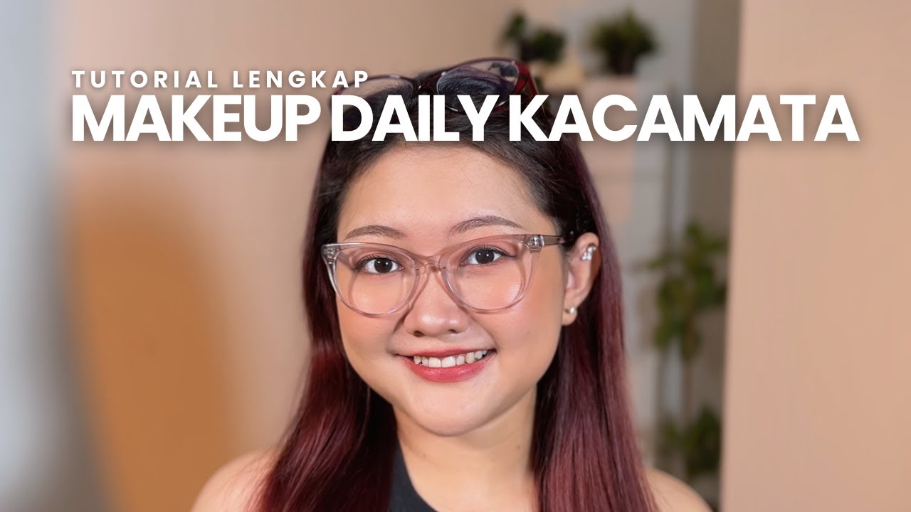 tutor detail makeup kacamata daily anti luntur