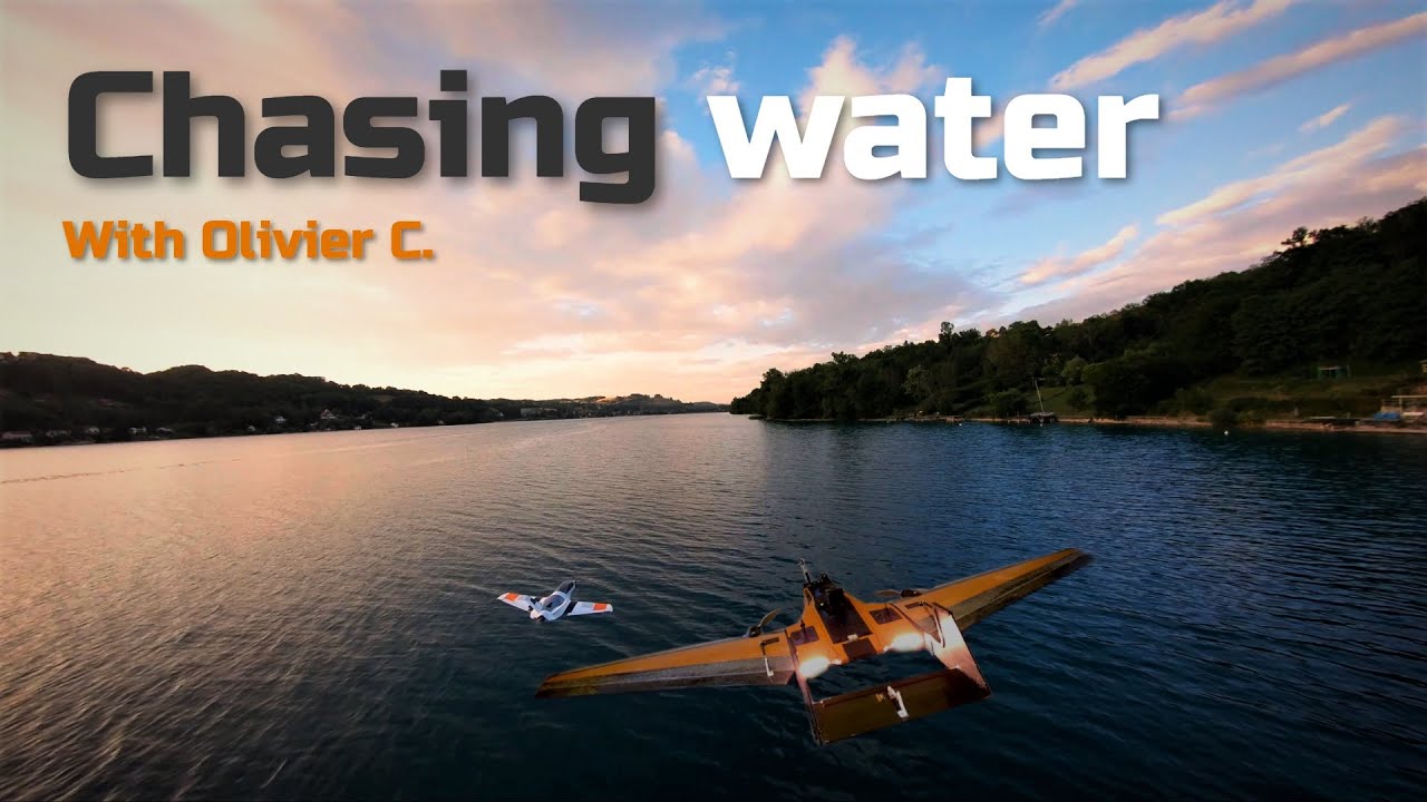 Chasing water - FPV - Mini Drak 55 Twin - GoPro Hero 6