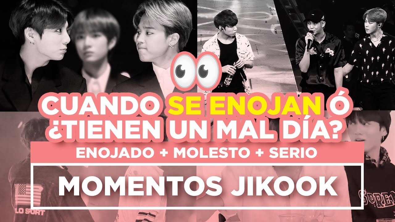 JIKOOK - ¿ESTÁN ENOJADOS? MOLESTOS Ó ¿SOLO ES UN MAL DÍA? (Cecilia Kookmin)