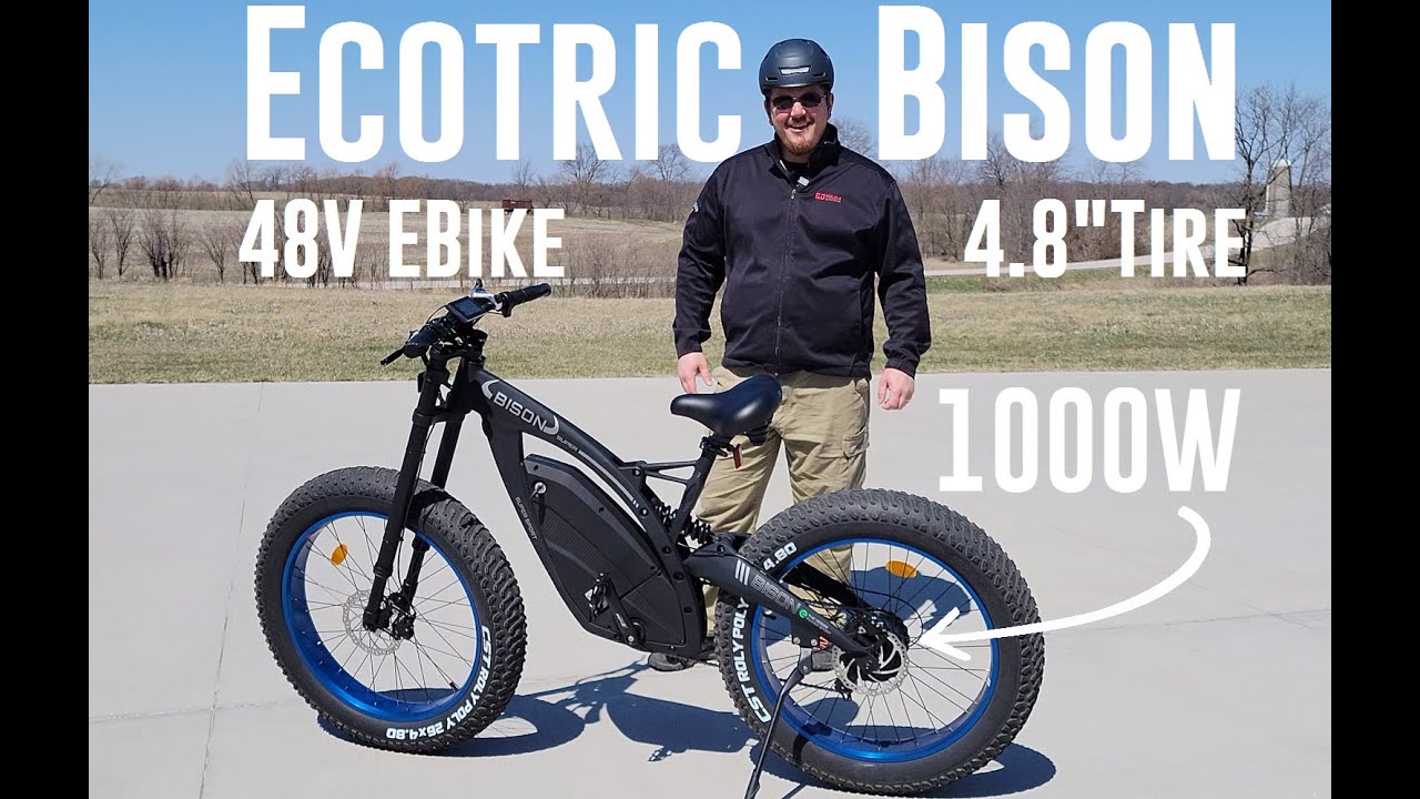 Ecotric - Bison - 48V 1000W 26