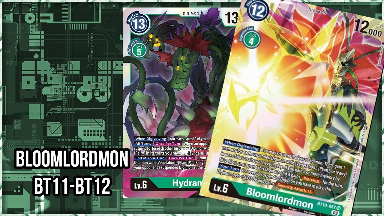GigaGreen Bloomlord/hydramon - BT11/ BT12