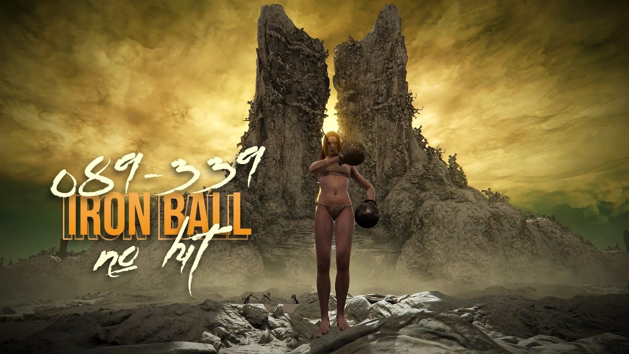 Iron Ball LVL1 No Hit Promised Consort Radahn - Elden Ring DLC [089-339]