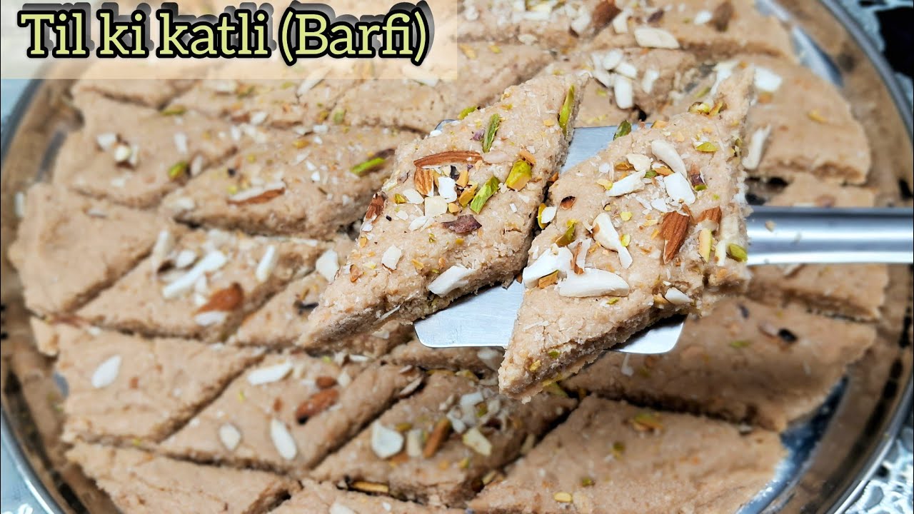 Til Or Moongphali Ki Tukdi Wala Halwa Ki Recipe | Sesame, Peanut Barfi Recipe | Shab E Barat Special