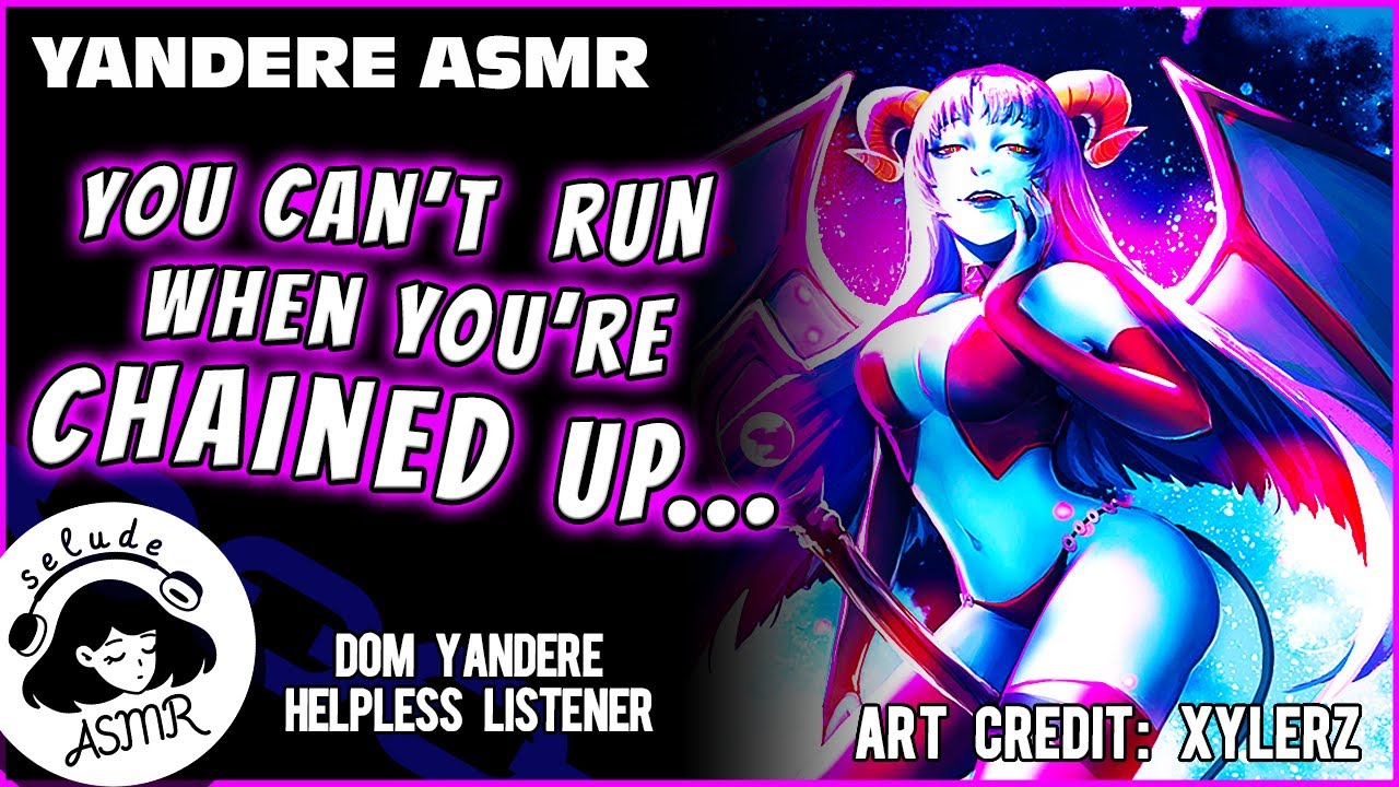 Yandere Demon Chains You Up~ 😈 Yandere Demon Kidnaps you ASMR | F4A [LOUDER AUDIO]