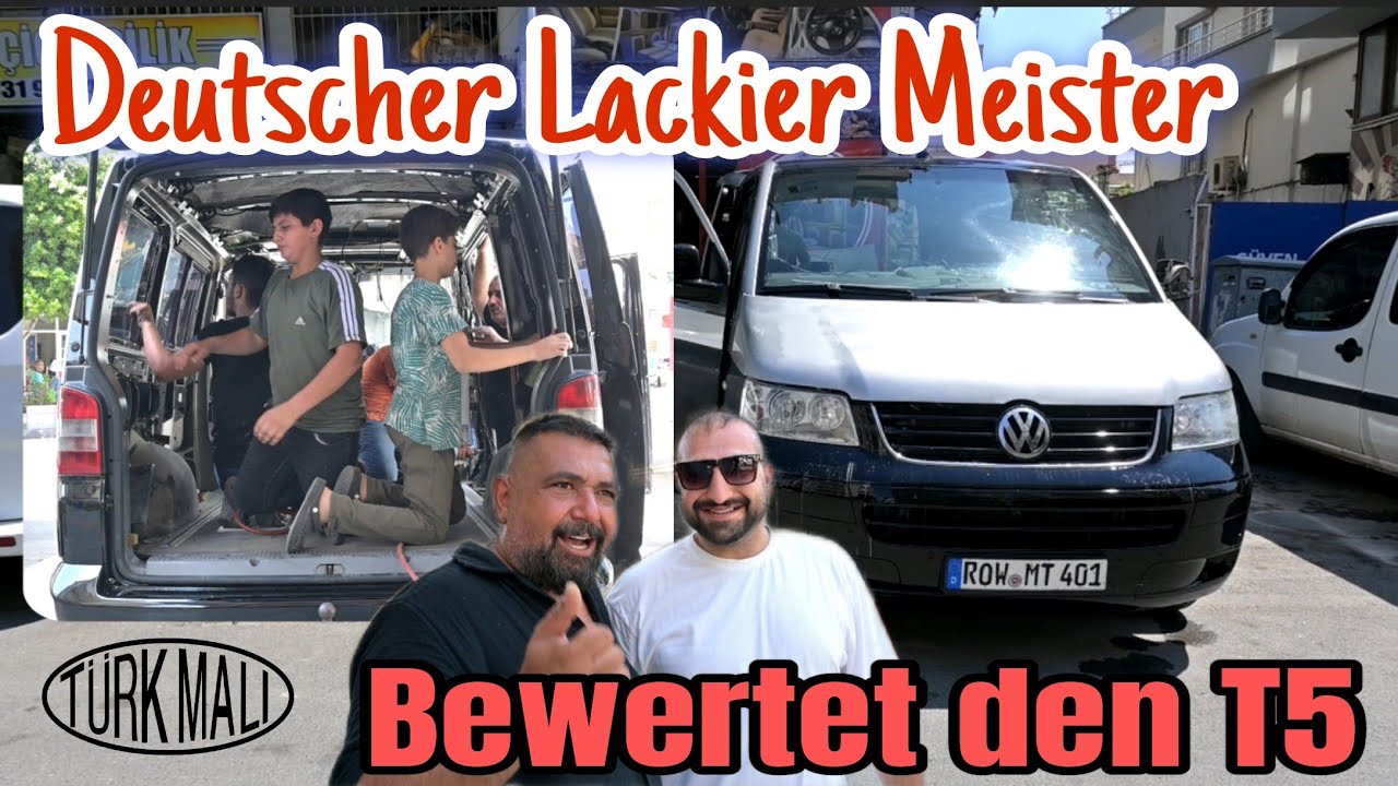 Lackier Meister aus Deutschland. Bewerte den VW T5.Sein Urteil..