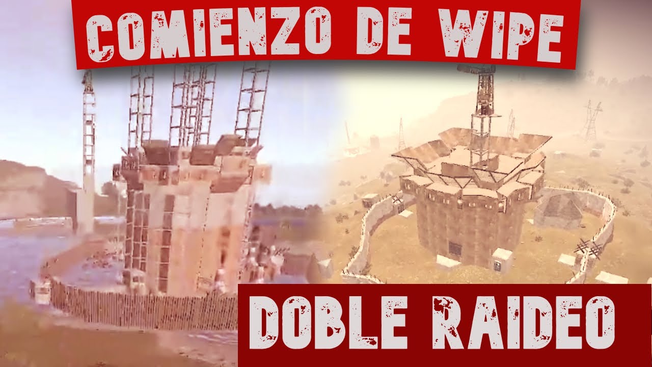 [ RAIDEAMOS 2 CASAS EN MENOS DE 1 HORA ] - PRIMER DIA DE WIPE -