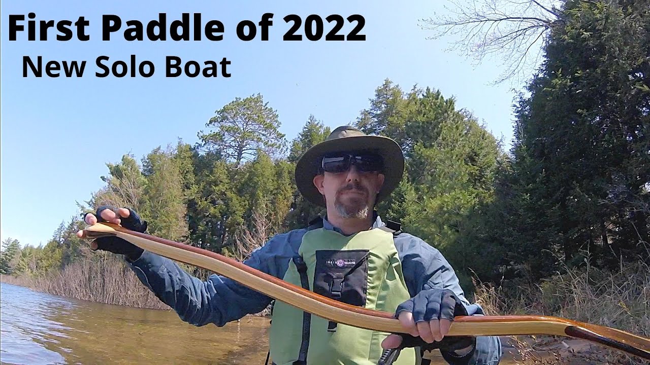 First Paddle of 2022 in a New Solo Boat: Sylvania Wilderness