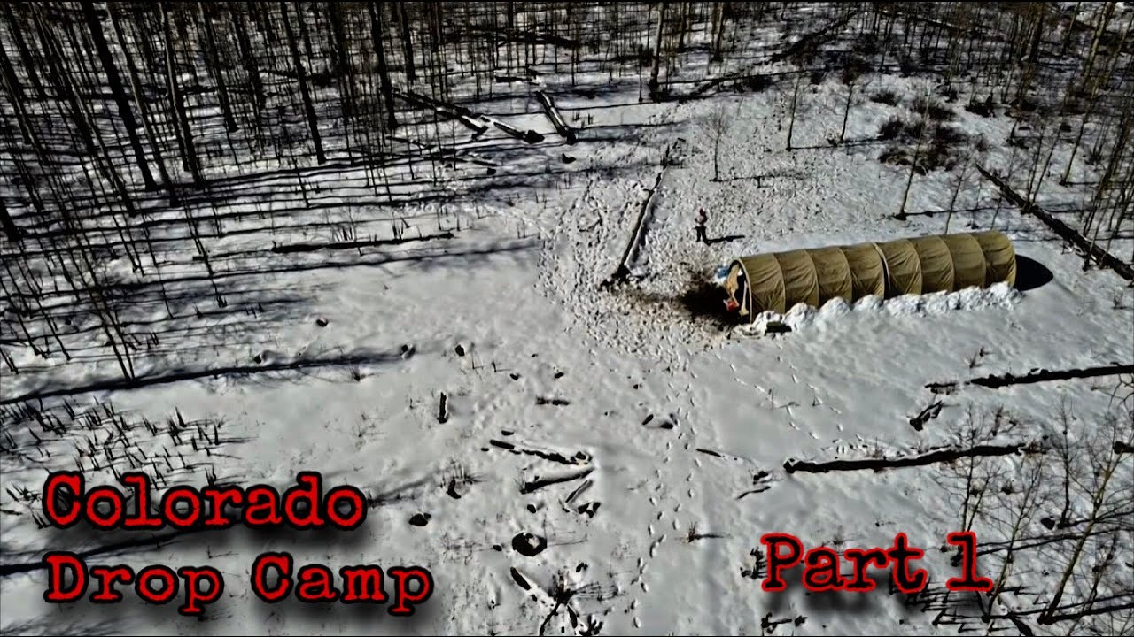 Охота на лосей в лагере OTC Drop Camp Colorado 2021, часть 1 (сбор и разведка)