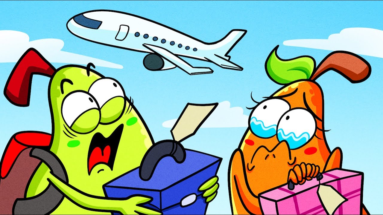 My First Airplane Trip || Family Trip by Pear Couple