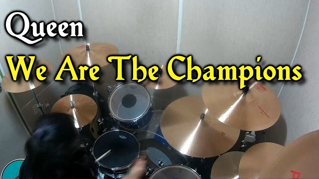Queen - We Are The Champions - Drum Cover (By Boogie Drum)