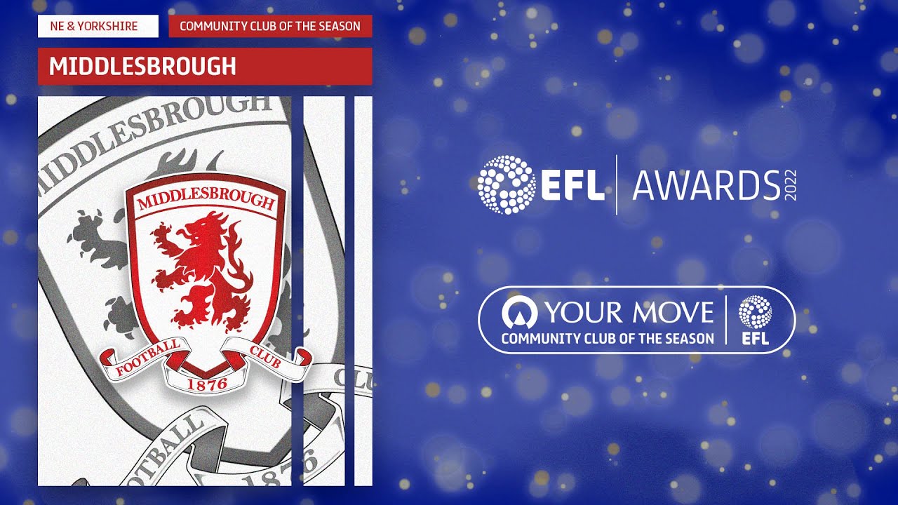 Your Move Community Club of the Season: NE & Yorkshire - Middlesbrough