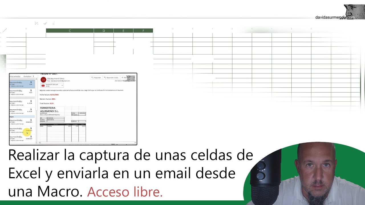 Tomar una captura de unas celdas de Excel y enviarla en un email desde una Macro.