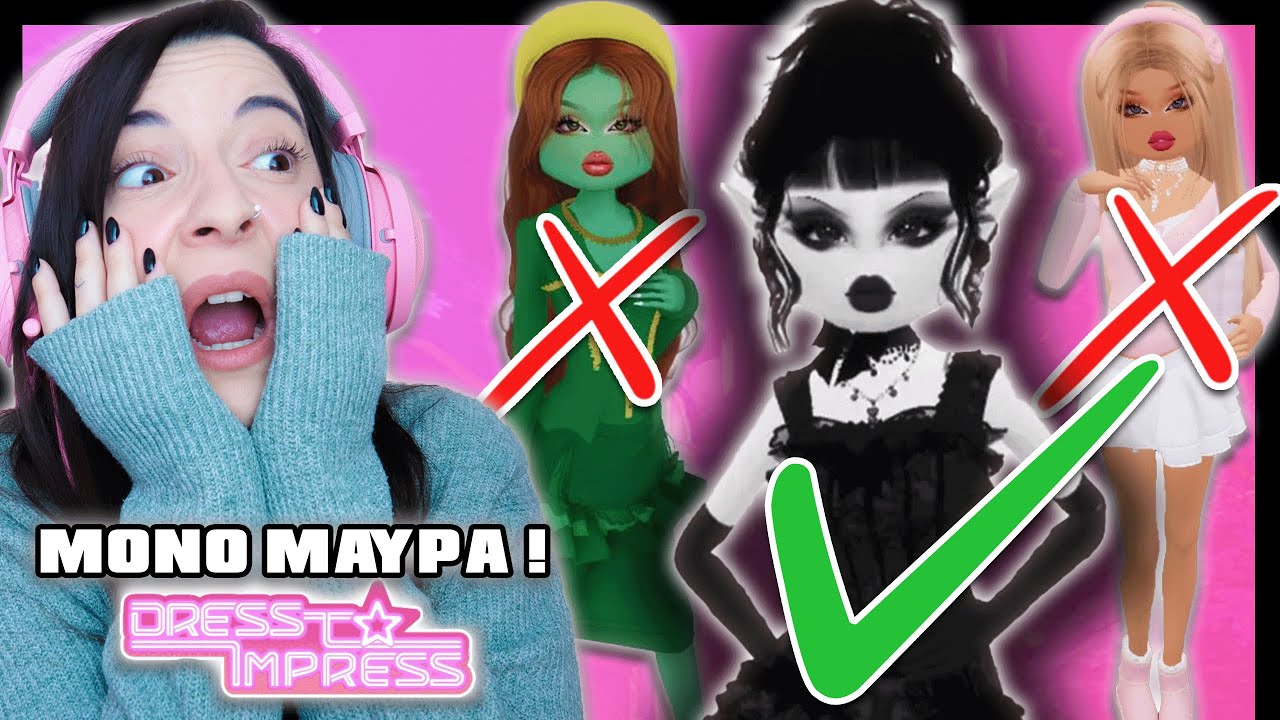 DRESS TO IMPRESS ΑΛΛΑ ΠΡΕΠΕΙ ΝΑ ΦΟΡΑΩ ΜΟΝΟ ΜΑΥΡΑ!