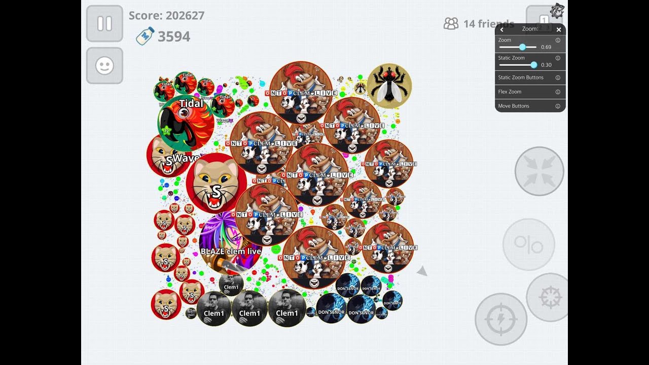AGARIO LIVESTREAM  𝐂𝐋𝐄𝐌❦ 🇧🇷🇺🇸