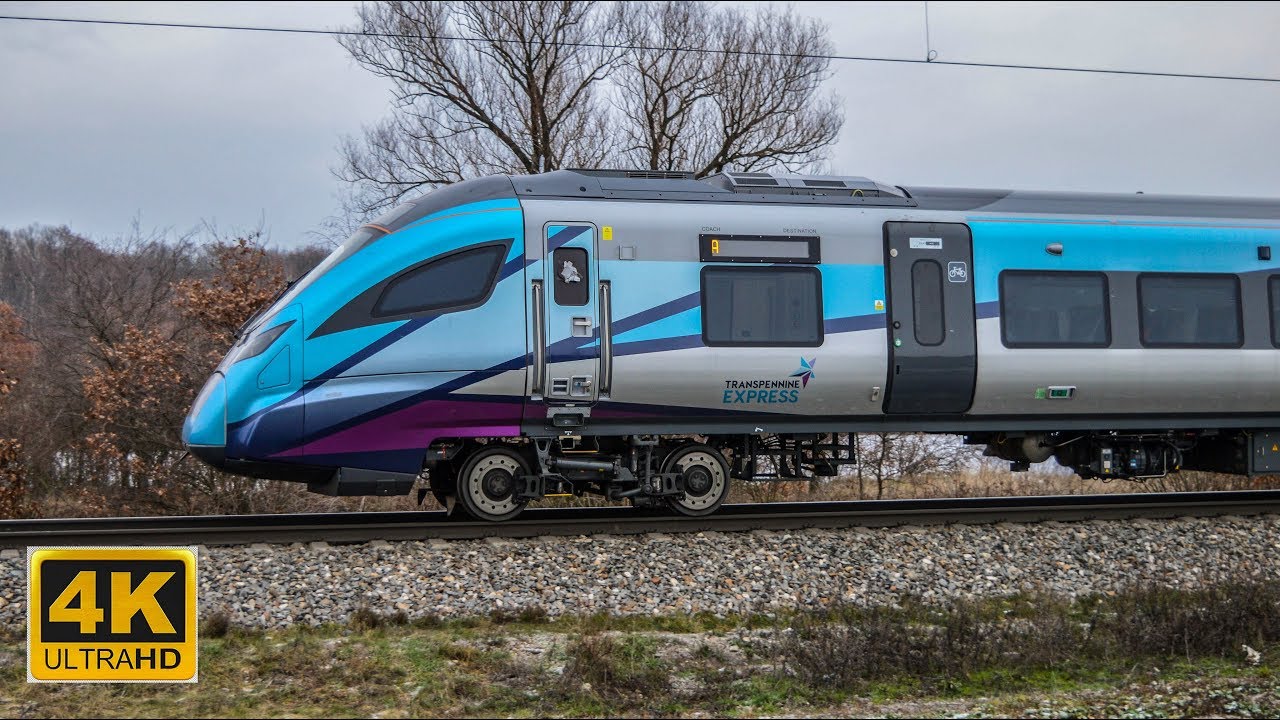 TransPennine Express Nova 2 CAF 397 VUZ Velim 15.12.2018 (4K)