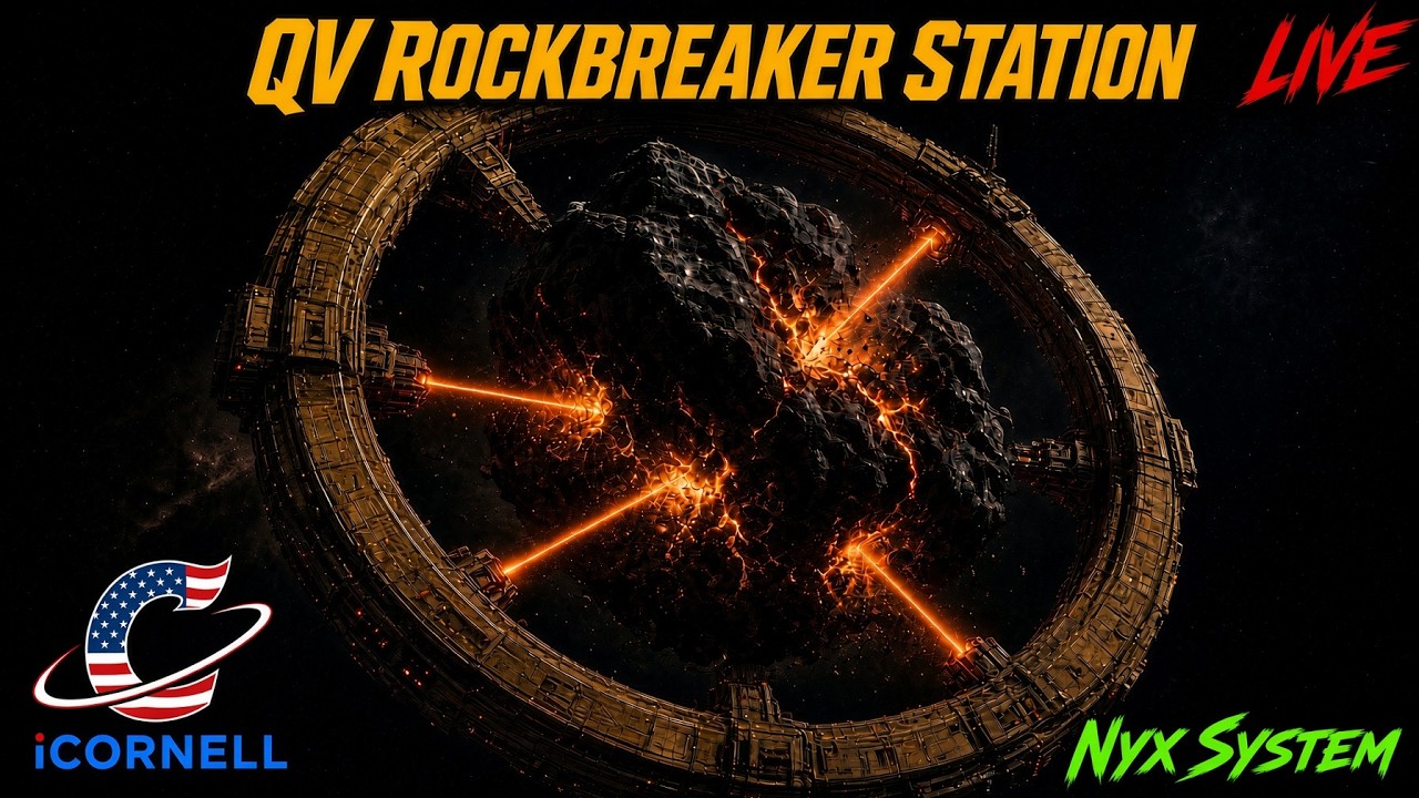 QV Breaker Stations | NYX | Live #starcitizen