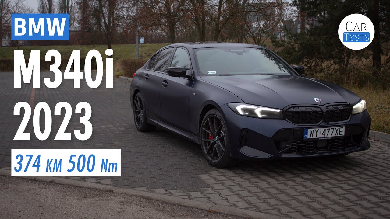 BMW M340i xDrive 2023: Przedsmak M3 - test i jazda pr&oacute;bna