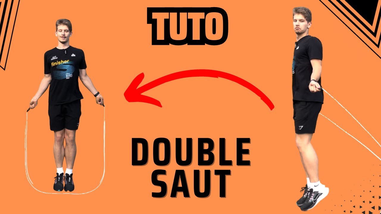 Apprends facilement le DOUBLE SAUT corde à sauter