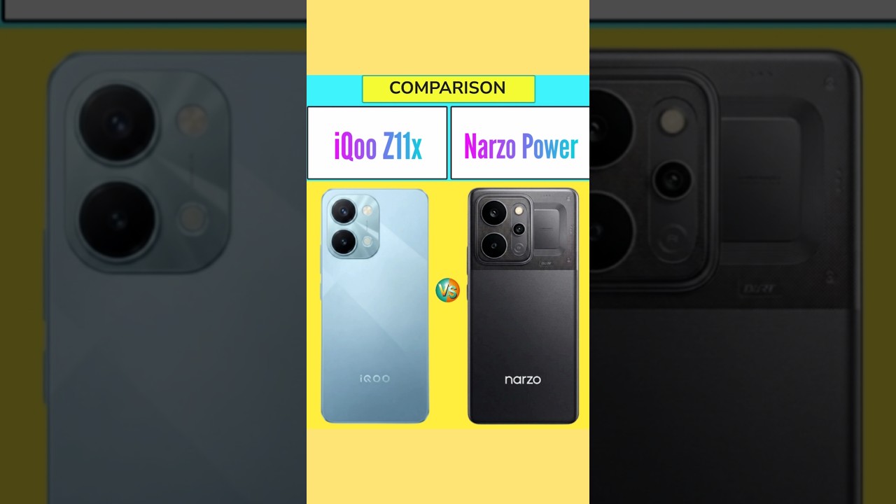 iQoo Z11x Vs Narzo Power