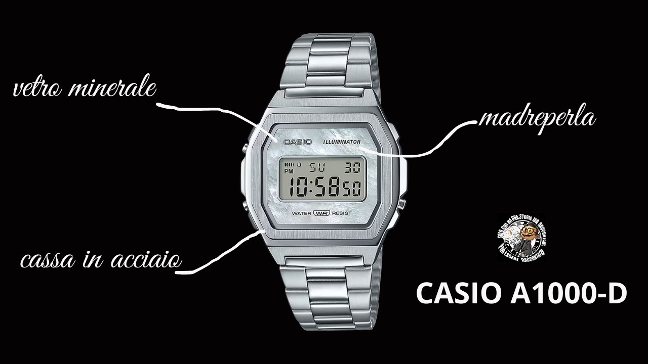 Il Casio pi&ugrave; bello degli ultimi 10 anni !!! A1000D
