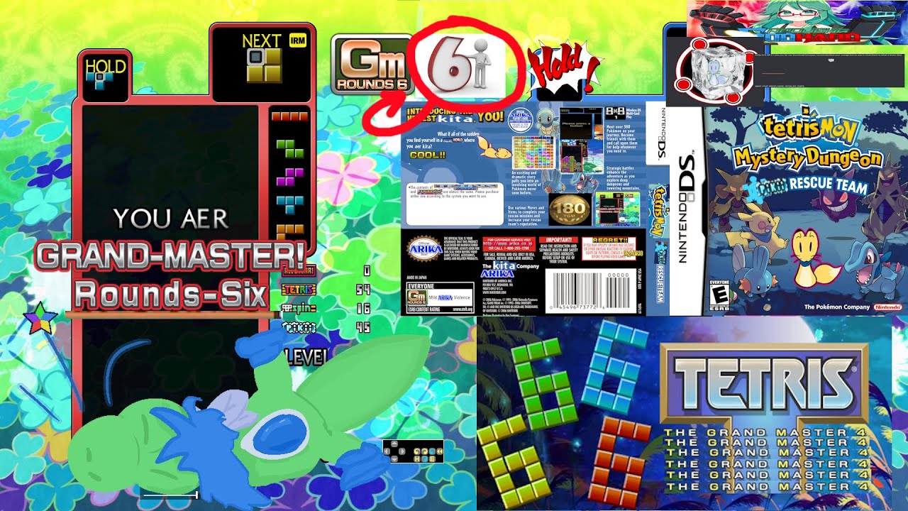 WORLD FIRST GM ROUNDS ON TGM TYPE!!!!! [Tetris the Grand Master 4 -ABSOLUTE EYE- (TGM4)]