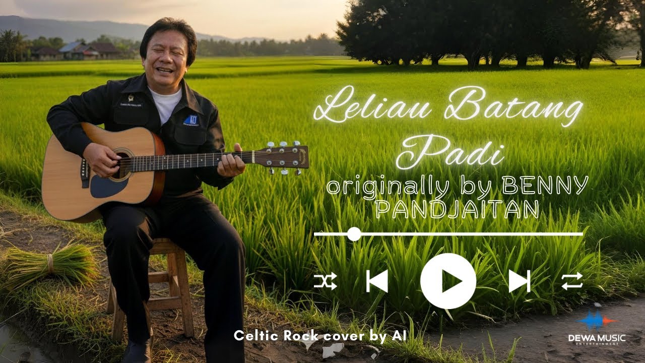 Benny Pandjaitan - Leliau Batang Padi (Celtic Rock cover by AI)