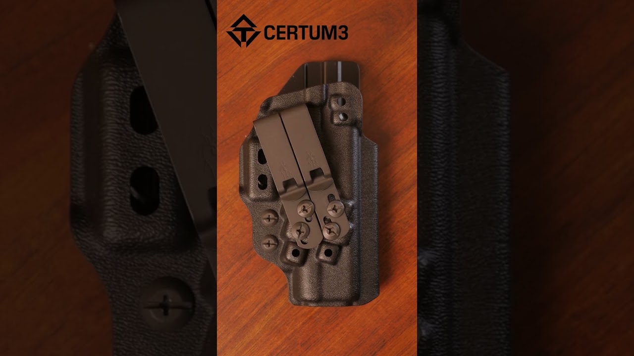 Tenicor CERTUM3 IWB/AIWB holster #shorts