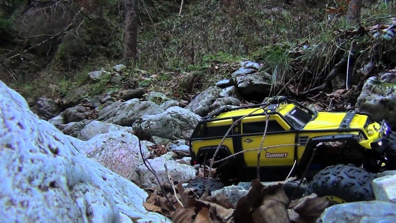 Traxxas Summit RC-Adventure Exploring the Rosslochklamm