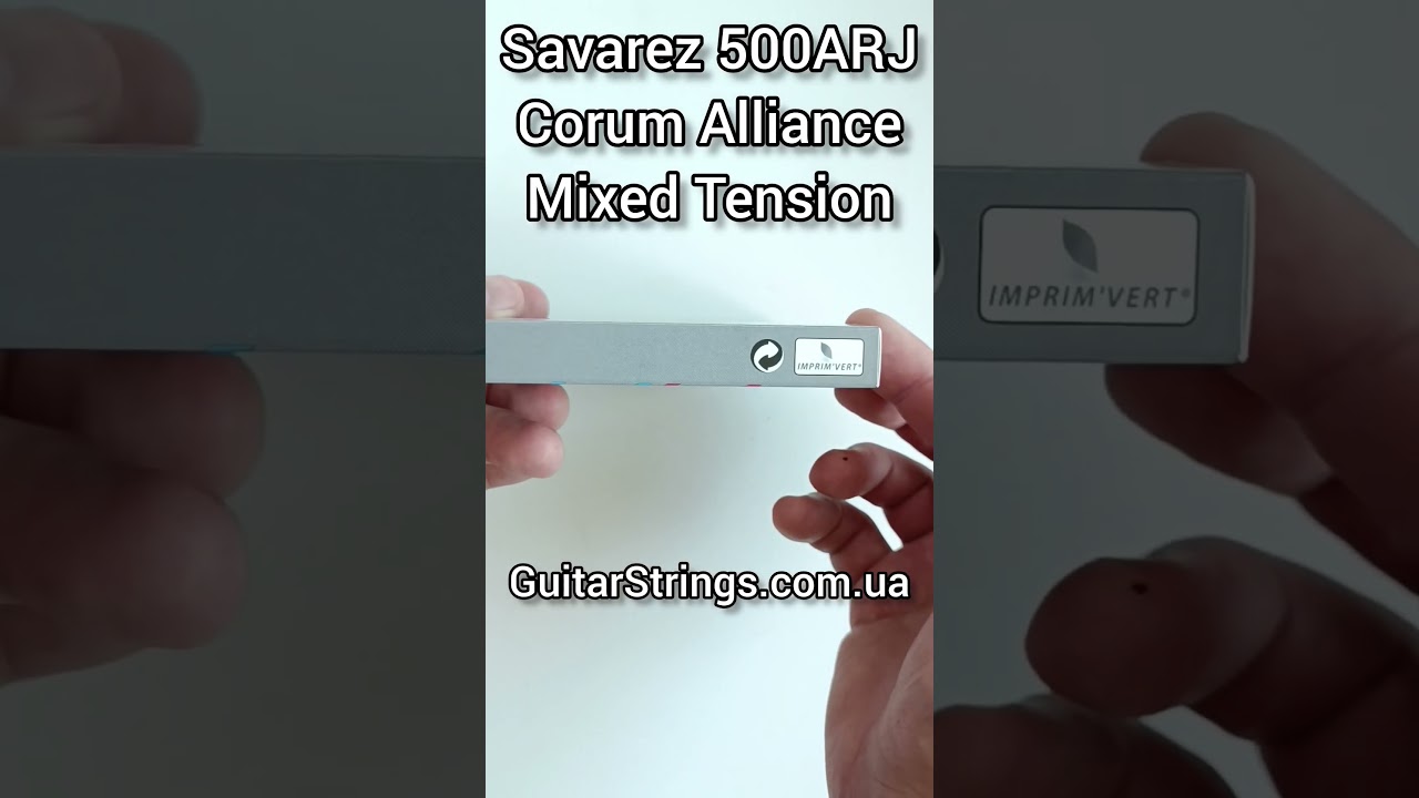 Savarez 500ARJ Corum Alliance Mixed Tension #guitarstrings #струны #savarez
