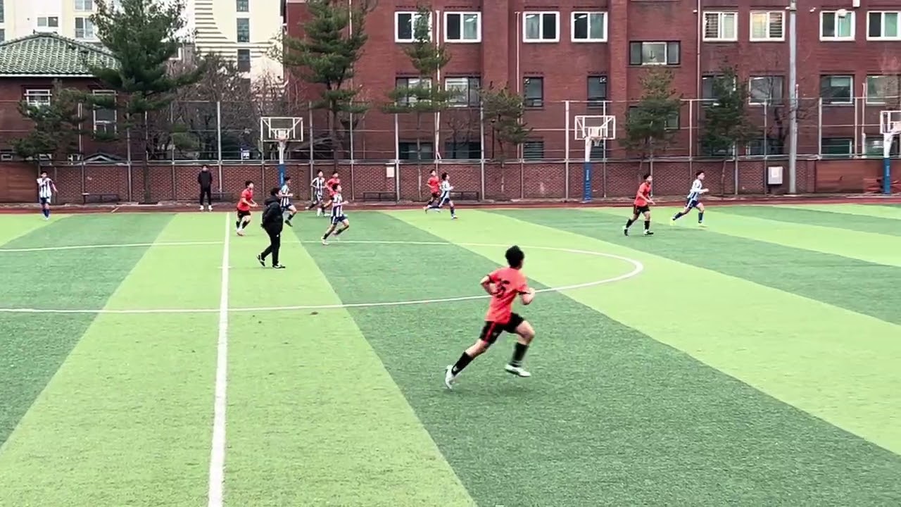 동대부고 신입생 자체경기