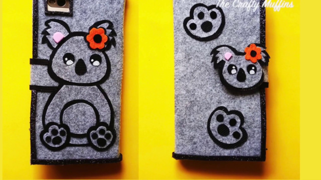 DIY Phone Cover, Koala Phone Case, Flip Phone Cover, DIY Phone Case